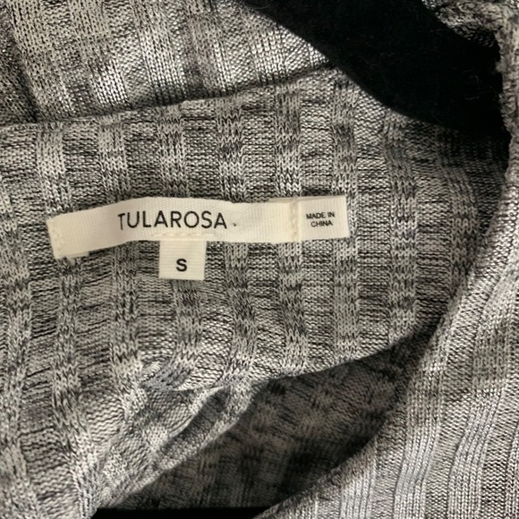 Tularosa Anthropologie‎ Metallic Mini Dress Party Cocktail Belted Silver Small - Picture 5 of 7